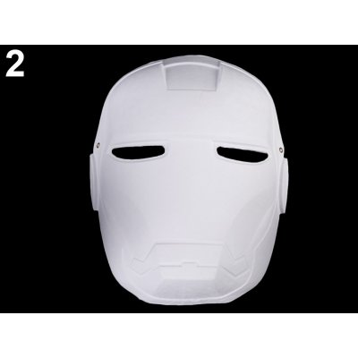 Iron Man maska škraboška k domalování – Zboží Mobilmania