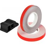 LAMPA Proužky na ráfky v šířce 7mm Fluo červená