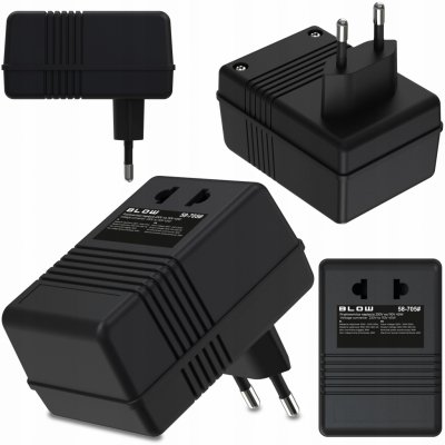 MĚNIČ NAPĚTÍ PŘEVODNÍK NAPĚTÍ TRANSFORMÁTOR NAPÁJECÍ ZDROJ USA 110V 45W - 230V – Sleviste.cz