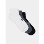 Under Armour ponožky UA Core Low Cut 3Pk-BLK – Zboží Dáma
