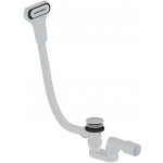 SAT Vanový automat click/clack a štěrbinový přepad DN40/DN50 SAT bílá matná plast SATAVAS80CCBM SATAVAS80CCBM – Zboží Dáma