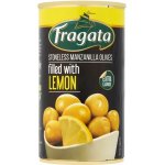 Fragata Zelené olivy manzanilla bez pecky s citrónovou náplní 300 g – Zboží Dáma