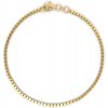 Náramek Beny Jewellery zlatý náramek Cube Kostka 7010263