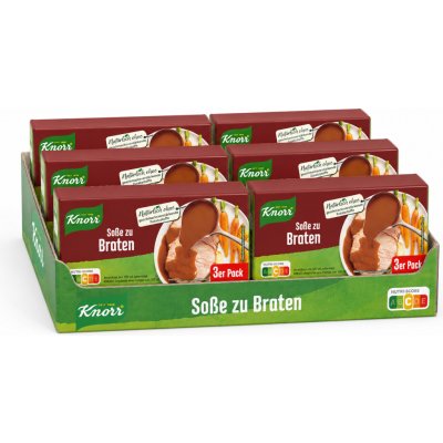 Knorr omáčka k pečenému masu 3 x 250 ml – Zbozi.Blesk.cz