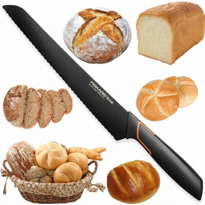 FISKARS Nůž na chleba 978305 Edge 23 cm – Zboží Dáma
