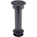 Walteco Soklová noha NR 04, 130-170 mm 200 kg, plast, černá , 50002 – Zboží Mobilmania
