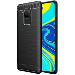 Pouzdro Forcell CARBON Xiaomi Redmi Note 9 černé – Zboží Živě