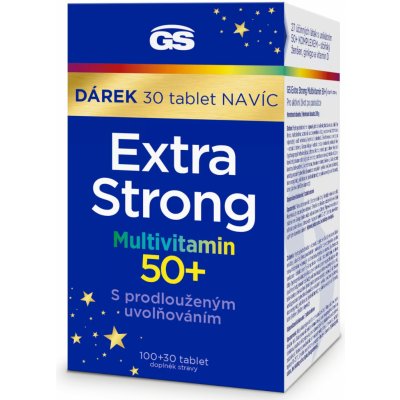 GS Extra Strong Multivit. 50+ 100+30 tablet 2023