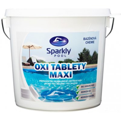 Sparkly POOL Oxi kyslíkové tablety MAXI 5 kg – Zbozi.Blesk.cz