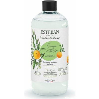 Esteban Paris Parfums náhradní náplň do difuzéru Nature Orange & Green Tea 500 ml – Zboží Dáma