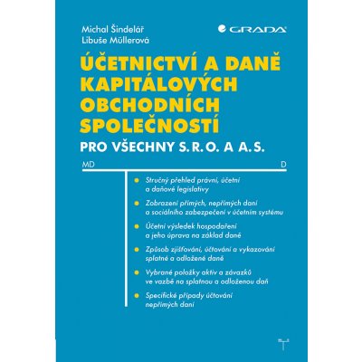 Účetnictví a daně kapitálových obchodních společností - Libuše Mullerová – Hledejceny.cz