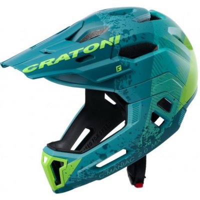 Cratoni C-Maniac 2.0 MX Petrol/green matt 2023 – Hledejceny.cz