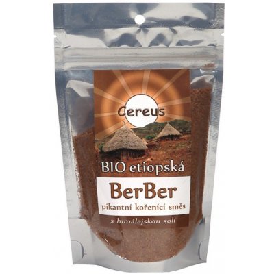 BerBer Etiopská Bio pikantní kořenící směs s himalájskou solí 120 g – Zboží Dáma