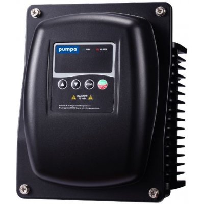 PUMPA e-line Drive-02 2,2kW vstup 1x230V a výstup 3x230V výstupní proud 10A frekvenční měnič bez snímače