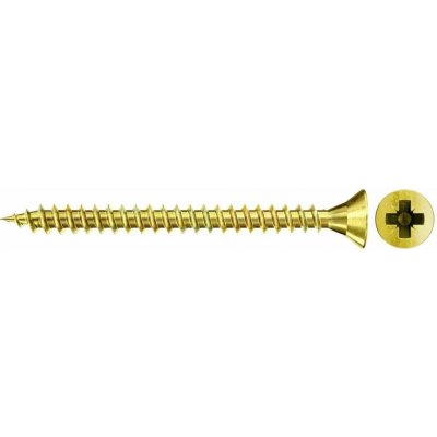 FISCHER VRUTY DO DŘEVA Classic Fast FSPII FSPII CZF 4,5x30 YC, bit PZ 551164 – Hledejceny.cz