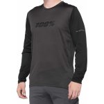 100% Ridecamp dlouhý rukáv Black/Charcoal pánský – Zboží Dáma