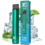 X4 Bar Zero Mentol 0 mg 600 potáhnutí – Zboží Dáma
