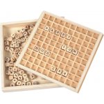 Small Foot dřevěná hra Tvoření s písmenky – Zboží Mobilmania