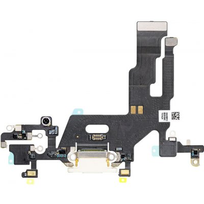 iPhone 11 - dock nabíjecí spodní flex konektor (white)