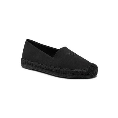 Emporio Armani espadrilky XVSS07 XD396 K001 černé – Zboží Mobilmania