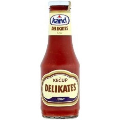 Kand Delikates Kečup jemný 520 g – Zbozi.Blesk.cz