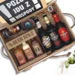 Bohemia Gifts dárkový box pro muže pivní speciál – Zboží Mobilmania