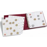 LEUCHTTURM Zásobník na mince NUMIS s 5 listy Červená – Zboží Dáma