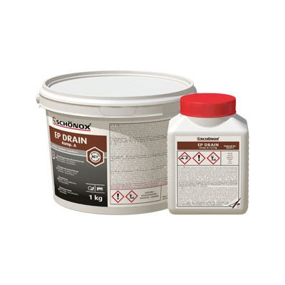 Potěr EP-DRAIN speciál. epox. pojivo /8-20mm/ (2x 1kg složka A + 1kg složka B) – Zboží Mobilmania