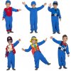 Dětský karnevalový kostým 5 v 1 modrý