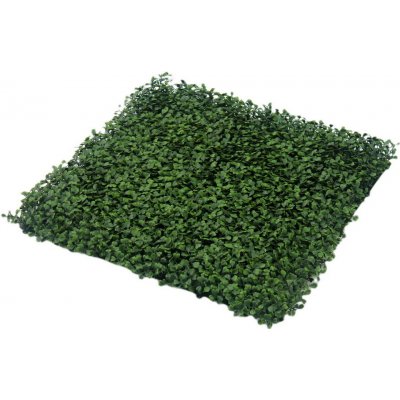 Umělý živý plot BUXUS GREEN, dílec 50x50cm – Sleviste.cz