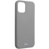 Pouzdro a kryt na mobilní telefon Pouzdro Jelly Case ROAR iPhone 13 MINI - šedé