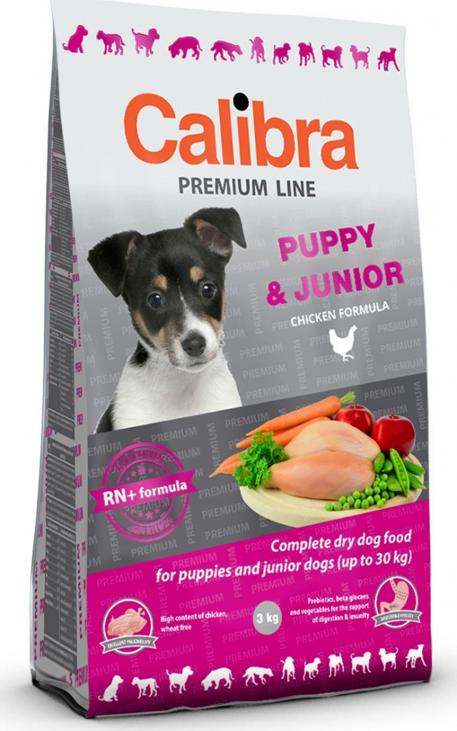 Calibra Dog Premium Line Puppy & Junior 3 x 12 kg