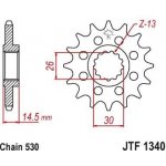 JT Sprockets JTF 1340-18 – Zbozi.Blesk.cz