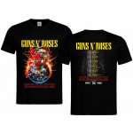 tričko Guns N' Roses Europe Tour 2025 Černá – Sleviste.cz