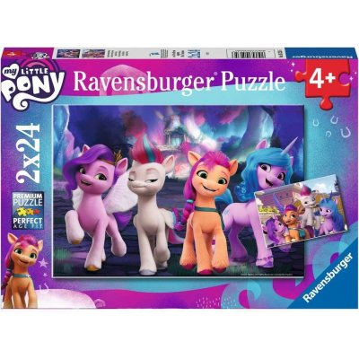 RAVENSBURGER My Little Pony 2x24 dílků – Zboží Mobilmania