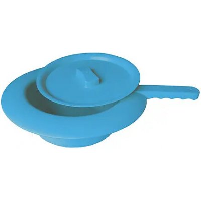 Sundo Podložní mísa plastová s víkem, 31 cm, modrá – Hledejceny.cz
