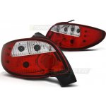 Peugeot 206 10.1998- zadní lampy red white – Hledejceny.cz