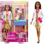 Barbie Povolání herní set dětská doktorka bruneta – Zbozi.Blesk.cz