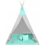 ISO 8704 Teepee zelená hvězdičky – Zboží Mobilmania