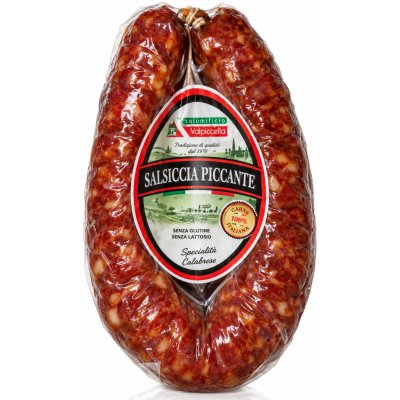 Valpolicella salsiccia piccante curva pikantní vepřová klobása 600 g – Sleviste.cz