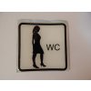 Piktogram Samolepka WC ženy