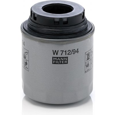 Olejový filtr MANN-FILTER W 712/94 | Zboží Auto
