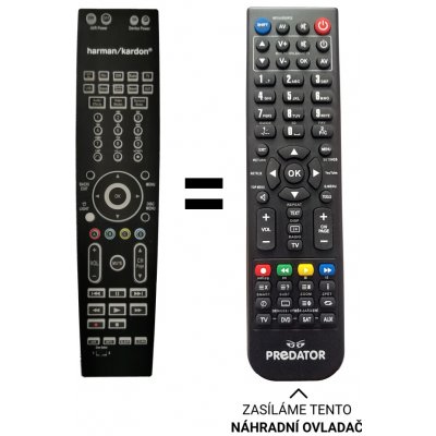 Dálkový ovladač Predátor Harman Karbon AVR 370, AVR370 – Hledejceny.cz