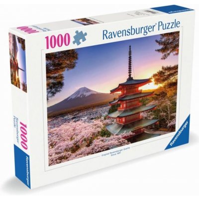 RAVENSBURGER Rozkvetlé třešně v Japonsku 1000 dílků – Sleviste.cz