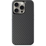 EPICO Hybrid Carbon Case Magnetic - MagSafe compatible - černé, Apple iPhone 15 Pro Max – Zboží Mobilmania