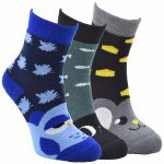 RS Dětské barevné bavlněné froté ponožky zvířátka mix – Zboží Mobilmania