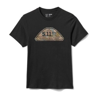 Tričko 5.11 Camo Crest Tee černé – Zboží Dáma