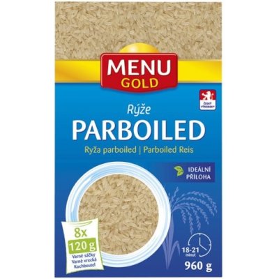 Menu Gold Rýže parboiled ve varných sáčcích 8 x 120 g – Zboží Dáma