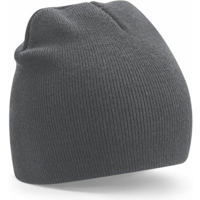 Beechfield pletená čepice B44R Graphite Grey – Hledejceny.cz