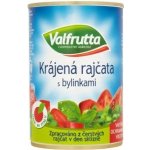 Valfrutta Krájená rajčata s bylinkami 400g – Zbozi.Blesk.cz